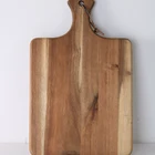 Custom Natural Food Serving Board Wood for Cutting Bread Cake Beef