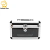 Custom manufacturing wholesale affordable delicate utility hinged aluminum makeup case at a small size