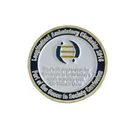 Badge Coin Souvenir Medals Laser Engraved Metal Craft Badge Custom Pilot Gold Souvenir Medal Coin