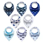 Factory OEM Best Fancy White Terry Cloth Baby Bibs