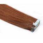 IVCoco Wholesale Virgin Hair Vendors Tape in Extensions Cuticle Aligned Raw Indian Temple Hair