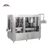Automatic Juice Wine Beer Glass Bottle Rinsing Filling Capping Machine
