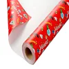 Hallmark Reversible Christmas Wrapping Paper Bundle, Merry Holidays