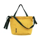 Pure Canvas Bag Korean Edition Simple Single Shoulder Skew Bag Shopping Bag