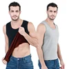 Body shaper slimming vest Autumn winter waist coat thermal vest for men