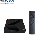 Smart design X88 dual WiFi 2.4/2.5G 4gb ram voice control google android7.1 tv box