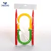 DECOQ Wholesale Beach Toy Plastic Colorful Horseshoe Ring Toy for Children Indoor and Outdoor Playing Game