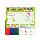 Custom home application fridge magnetic board kids learning responsibility learn chore chart star reward planner
