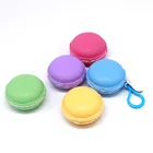 2019 New Colorful Scented Macaron Crystal Jelly Slime Clay Blowing Bubbles Keychain Toys for Kids