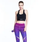 Akilex sports yoga pant set women fitness clothing sportswear woman gym leggings padded strappy sports Bra