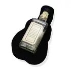 Custom Luxury Black PS Flocking Blister insert tray for Wine bottle/ Grape Wine Packaging Box