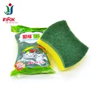2019 high quality OEM polyester fiber cleaning sponge scouring pad