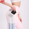 wholesale Customized club logo printing custom design sublimated fitness leggings
