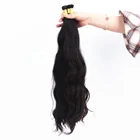 virgin natural wavy human hair bundles double drawn cambodian hair