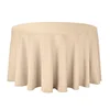 100% Polyester Plain Hotel Restaurant Round Table Cloth Restaurant Linen Table Cloth