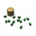 Halal OEM Natural Skin care barbaloin vigor green aloe vera soft capsule