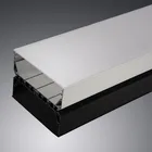 Lamp Base Plastic Lamp Shade Plastic Pc Lamp Shade And Aluminum Base For Led Linear Lamp