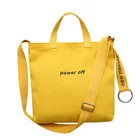 High Quality Custom Design Large Women Canvas Tote Handbags Casual Shoulder Work Crossbody Bag with Zipper