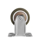 Shopping Duty Wheel Latest Design 2 Inch TPR TPE Shopping Cart Caster Wheels Light Duty Wheel For Shopping Cart