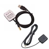 28dbi high gain USB port GPS receiver+transmitter active antenna for car navigation