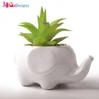 Blue Pots Outdoor Gardenceramic Cobalt Blue Pots Shape Ceramic Pots For Succulent Plants