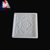 Interlocking plastic paver mold for concrete bricks