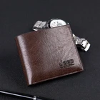 Custom Wallet Wallet Money Wallet Custom Short PU Leather Fabric Trend Money OEM Classic Durable Men's Wallet