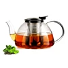 Wholesale Glass Tea Pot, Reusable Borosilicate Glass Water Tea Kettle, Heat Resistant Tea Set With Tea Infuser 1000ML
