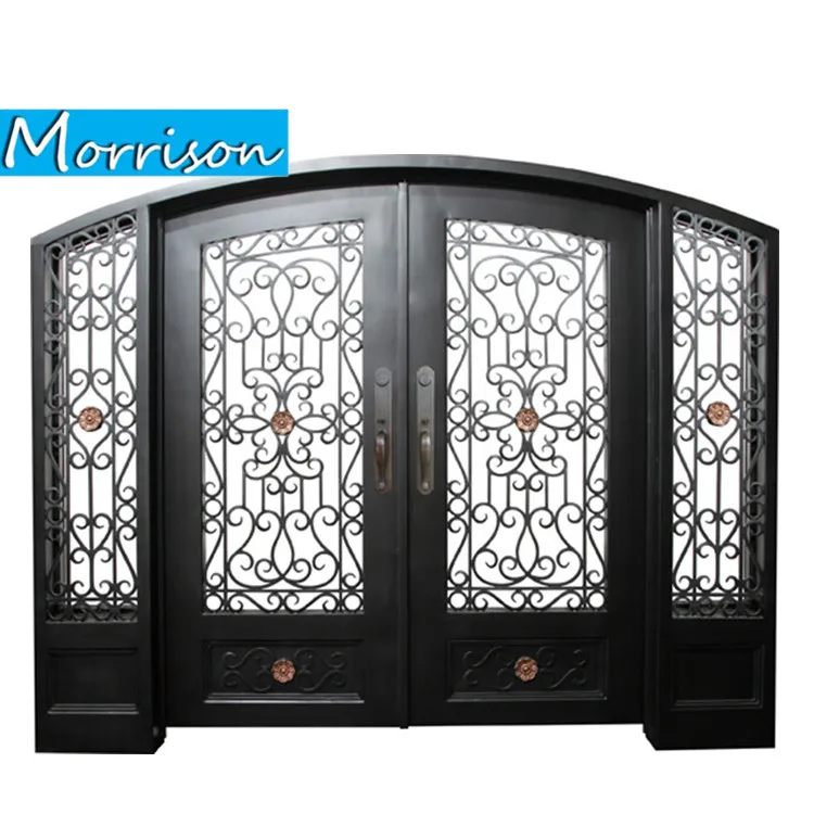 South Indian Stainless Steel Front Door Designs Iron Gate Door