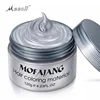 MOFAJANG 9 Colors Hair Styling Pomade Material Temporary Disposable Mud Hair Color Wax