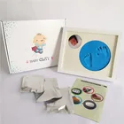 Aizhiyin Baby Boy Souvenir Gift baby hand and foot print photo frame