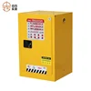 yellow flammable chemical explosion-proof storage safety cabinet Fire-resistant Chemical Industrial Fireproof safety cabinet