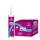 Strong nail free adhesive GP acid silicone sealant fast dry glue for various glass mirror