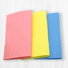 Custom colorful household kitchen cleaning cellulose sponge cloth
