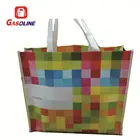 Custom Promotional taobao 210d Polyester drawstring bags printing logo
