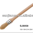 SJIE8058 Pure bristle round natural bristle paint brush