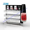 Customized new design flooring 4-layer opi metal nail polish display floor rack nail polish stand for retail selling