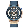 CURREN 8329 Men Quartz Tactical Watches Sport Casual Top Brand Luxury Military Leather Fashion Chronograph Wristwatch