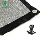 aluminum shade and reflective silver sun shade net