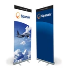 Cheaper price retractable moving roll up banner stand outdoor 80*200 roll up banner display for advertising
