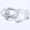 New fashion led flashing light low voltage white wire lighting string 5m connecable led explosive flash string lights