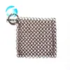 Metal Chain Fabric Scrubber Stainless Steel 304 7x7 Inch