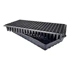 plastic PS insert seeds nursery tray with self watering flat tray