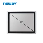 17 Inch Full HD Industry TFT Capacitive Monitor Touchscreen IP65