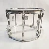 Clear Acrylic snare marching drum 14 inch