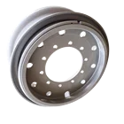 Heavy Duty Machinery Use OTR Tyre Parts Forged Steel Wheel Rims with Flange Lock Ring