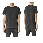 Wholesale Men Elongated Short Sleeve Fashion Round Neck T Shirts custom cotton mens t-shirt