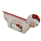 Custom printing colorful travel silicone makeup cosmetic bag with zipper