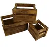 Direct factory manufacture TIMBER bulk wooden crate wood slat box