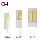 高品質 led ミニ AC DC 12 V 4 ワット SMD2835 ミニトウモロコシ電球 G4 LED 照明電球